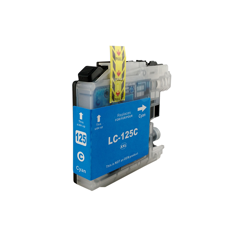 Cartouche d'encre compatible BROTHER LC127XL-C cyan