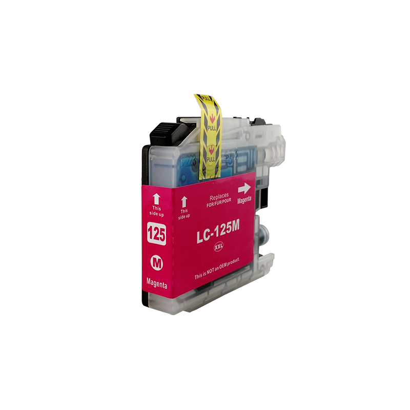 Cartouche d'encre compatible BROTHER LC125XL-M magenta